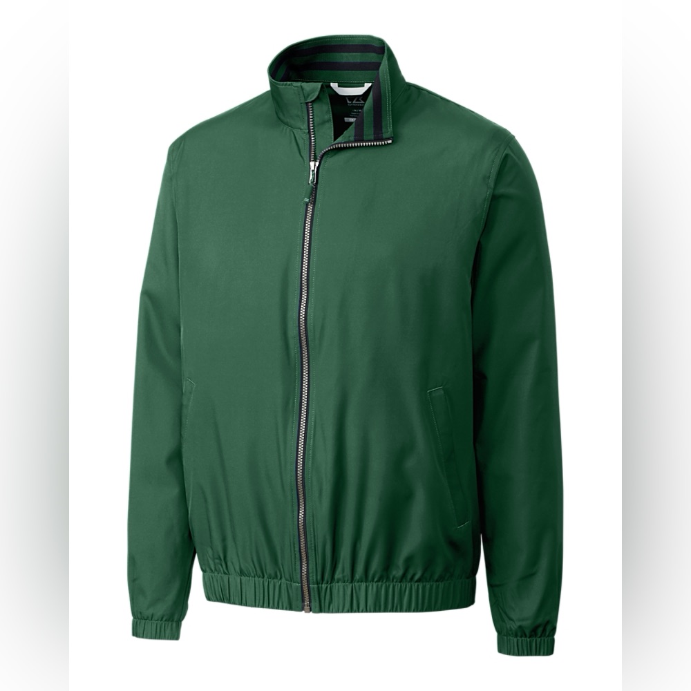 Men's Cutter & Buck Weathertec Jacket Green | Size Small | Nwt